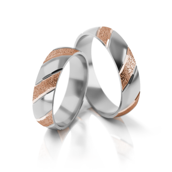 Preview: Stelmach Trauringe Weiss-Gelbgold Bremen 004